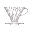 Hario V60-02 Dripper - Clear Plastic