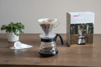 Hario V60-02 Craft Coffee Maker Kit - Dripper + Server + Filters