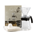 Hario V60-02 Craft Coffee Maker Kit - Dripper + Server + Filters